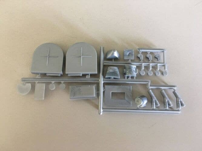 Grain Bin Detail Parts, All Scales, Rix Products 358