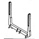 Log Bunks -- Pacific Car & Foundry Type pkg(4), HO, Details West 171