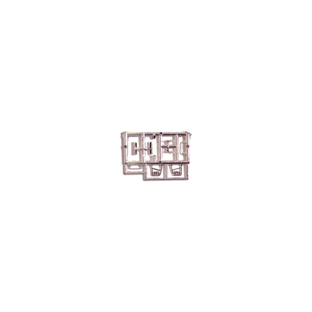 Assorted Mirrors -- Package, HO, Herpa Models 5334