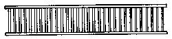 Porch/Lanai Railing -- Scale 35′ High, HO, Grandt Line Products Inc 5083