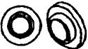 Passenger Car Marker Lights (Unpainted Brass Castings) -- Pennsylvania Railroad Style 2 Pairs, HO, Cal Scale 490