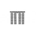 Brakewheels pkg(16) -- Unpainted Styrene, N, Tichy Train Group 2800