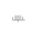 Stove Chimney Pipe pkg(18) -- Includes Point Cap - 5′ 12.7cm, HO, Tichy Train Group 8325