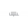 Stove Chimney Pipe pkg(18) -- Includes Point Cap - 5′ 12.7cm, HO, Tichy Train Group 8325