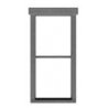 1/1 Double-Hung Window pkg(12), HO, Tichy Train Group 8241