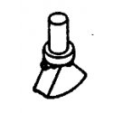 Diesel Parts -- Locomotive & Caboose Step Lights pkg(8), HO, Details West 172