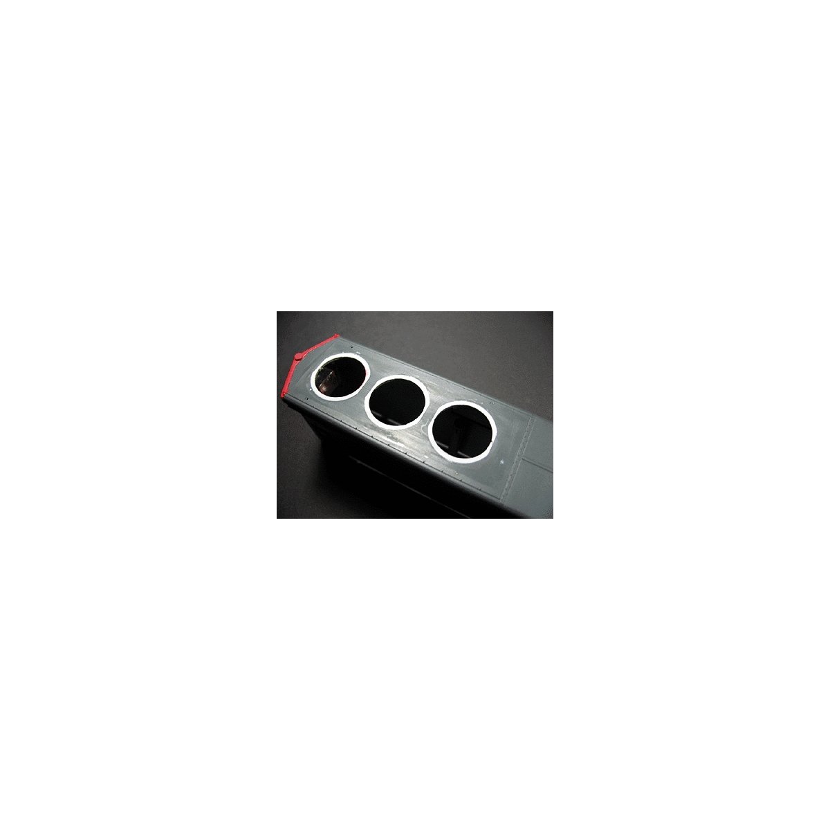 SD45 Radiator Fan Shroud Inserts -- For PROTO 2000 Use w/Cannon Fans Sold Separately, HO, Hi-Tech Details 6031