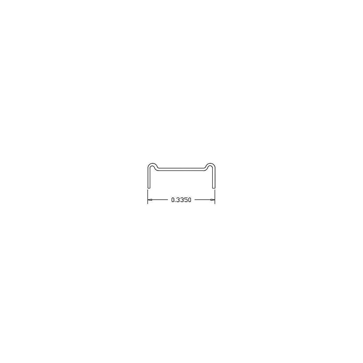 Grab Irons (.012′ Wire) -- Ladder Grabs pkg(12), HO, Cal Scale 511