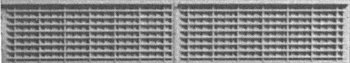Radiator Grilles & Shutters pkg(4) -- For 35-Line Diesel Locomotives, HO, Cannon & Company 1402