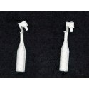 Electronic Bells pkg(2) -- Small Round Type (MILW, SOO & Others), HO, Details West 336
