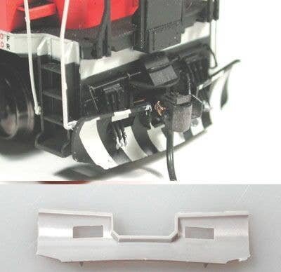 Snow Plow (Plastic) -- Fits Canadian National Diesels, HO, Cal Scale 586