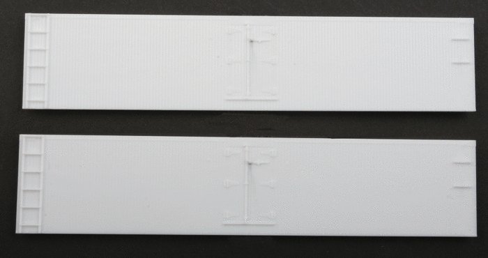 Wood Reefer Sides -- 1 Pair, HO, Accurail Inc 421