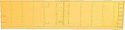 Steel Reefer Sides -- Hinged-Door Version 1 Pair, HO, Accurail Inc 423