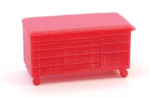 Short Rolling Tool Chest, HO, All Scale Miniatures 871898
