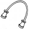 MU Cables -- Double Plugs pkg(4), HO, Details West 218