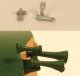 Horn Mount Bracket - Plastic -- pkg(2), HO, Cal Scale 620