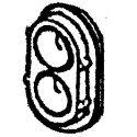 Mars Headlight Twin Signal Light -- Nose Type, DRGW & Others pkg(2), HO, Details West 290