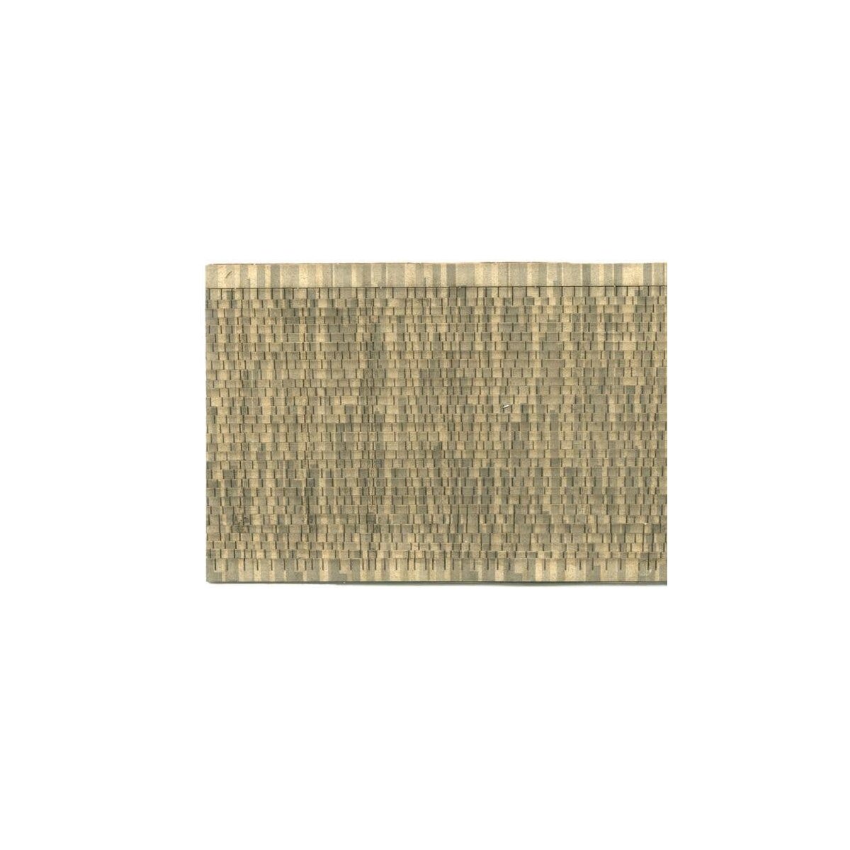 Assembled Laser-Cut Shingles - 3 x 7-3/4′ 7.6 x 19.7cm -- Sand Wood Shake, HO, Northeastern Scale Lumber HOSHG8B1
