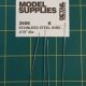 Stainless Steel Wire pkg(4) -- .019′ Diameter, HO, Detail Associates 3506