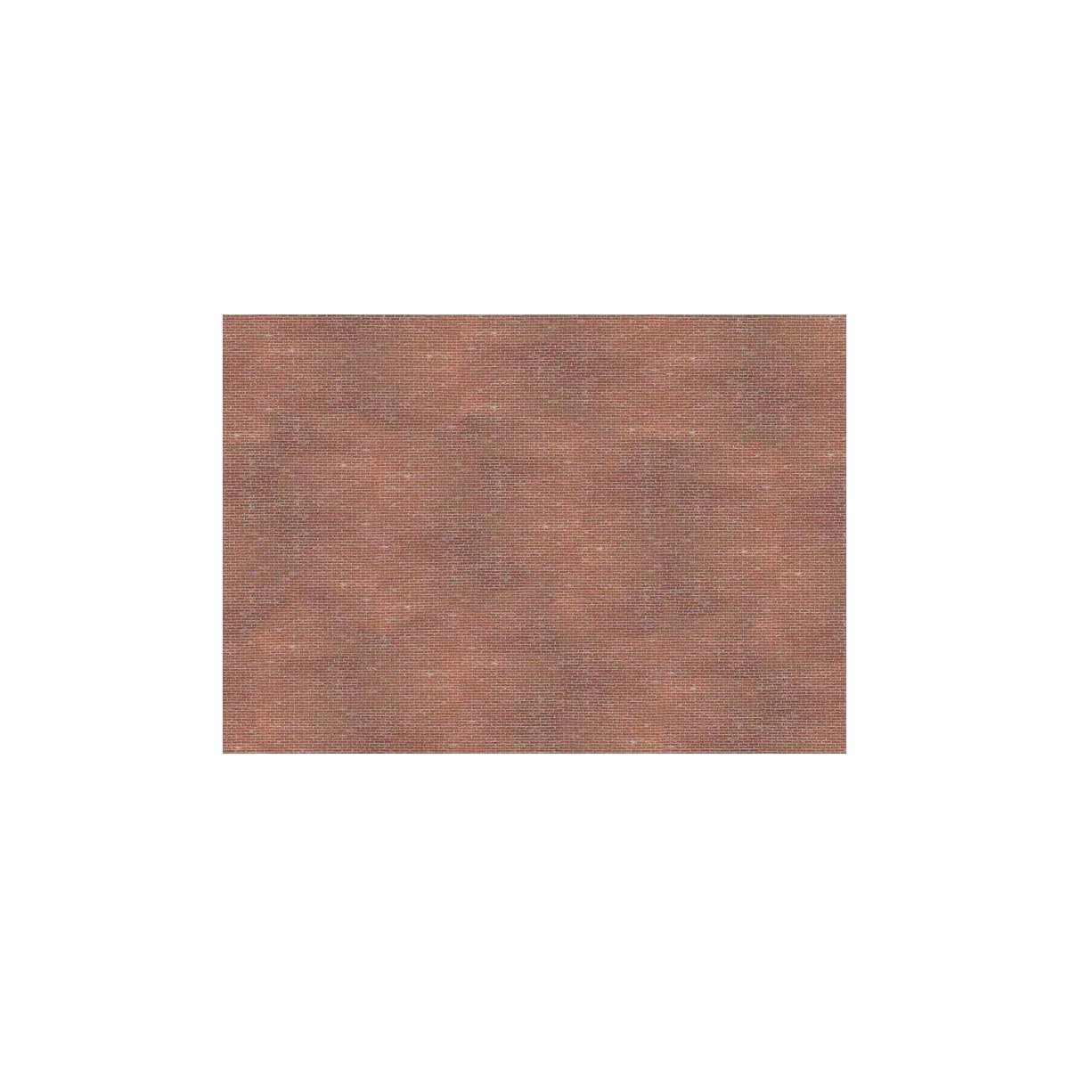 Matte-Look Weathered Cardstock Wall Sheet 2-Pack -- Brick Wall 8-1/4 x 5-13/16 x 1/32′ 21 x 14, HO, Busch Gmbh & Co Kg 7439