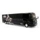 MCI J4500 Motorcoach Bus - Assembled -- Arrow Stage Lines (black, white, red, gray Veterans Strong Commemorative), HO, Iconic Re