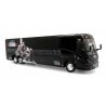 MCI J4500 Motorcoach Bus - Assembled -- Arrow Stage Lines (black, white, red, gray Veterans Strong Commemorative), HO, Iconic Re
