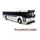 Orion V Transit Bus - Assembled -- Westchester Bee-Line (white, yellow, black), HO, Iconic Replicas 870515