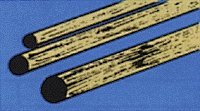 Birch Hardwood Dowel -- 1/8 x 36′ pkg(45), All Scales, Midwest Products Co Inc 7904