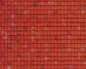 Patterned Sheets - Roofing - Spanish Tile - .020 x 7 x 12` pkg(2) -- .087` Red Tiles, HO, Plastruct Inc 91638