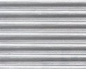 Patterned Sheets - Siding - Corrugated - .020 x 7 x 11` pkg(2) -- White - .187` Spacing, G, Plastruct Inc 91521