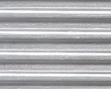 Patterned Sheets - Siding - Corrugated - .020 x 7 x 11` pkg(2) -- White - .250` Spacing, All Scales, Plastruct Inc 91522