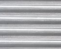 Patterned Sheets - Siding - Corrugated - .020 x 7 x 11` pkg(2) -- White - .250` Spacing, All Scales, Plastruct Inc 91522