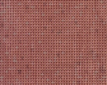 Patterned Sheets - Roofing - Spanish Tile - .020 x 3 x 3` pkg(2) -- .048` Beige Tiles, N, Plastruct Inc 91640