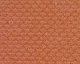 Patterned Sheets - Roofing - Scalloped Tile - .020 x 7 x 12` pkg(2) -- .250` Red Tiles, O, Plastruct Inc 91651