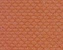 Patterned Sheets - Roofing - Scalloped Tile - .020 x 7 x 12` pkg(2) -- .250` Red Tiles, O, Plastruct Inc 91651