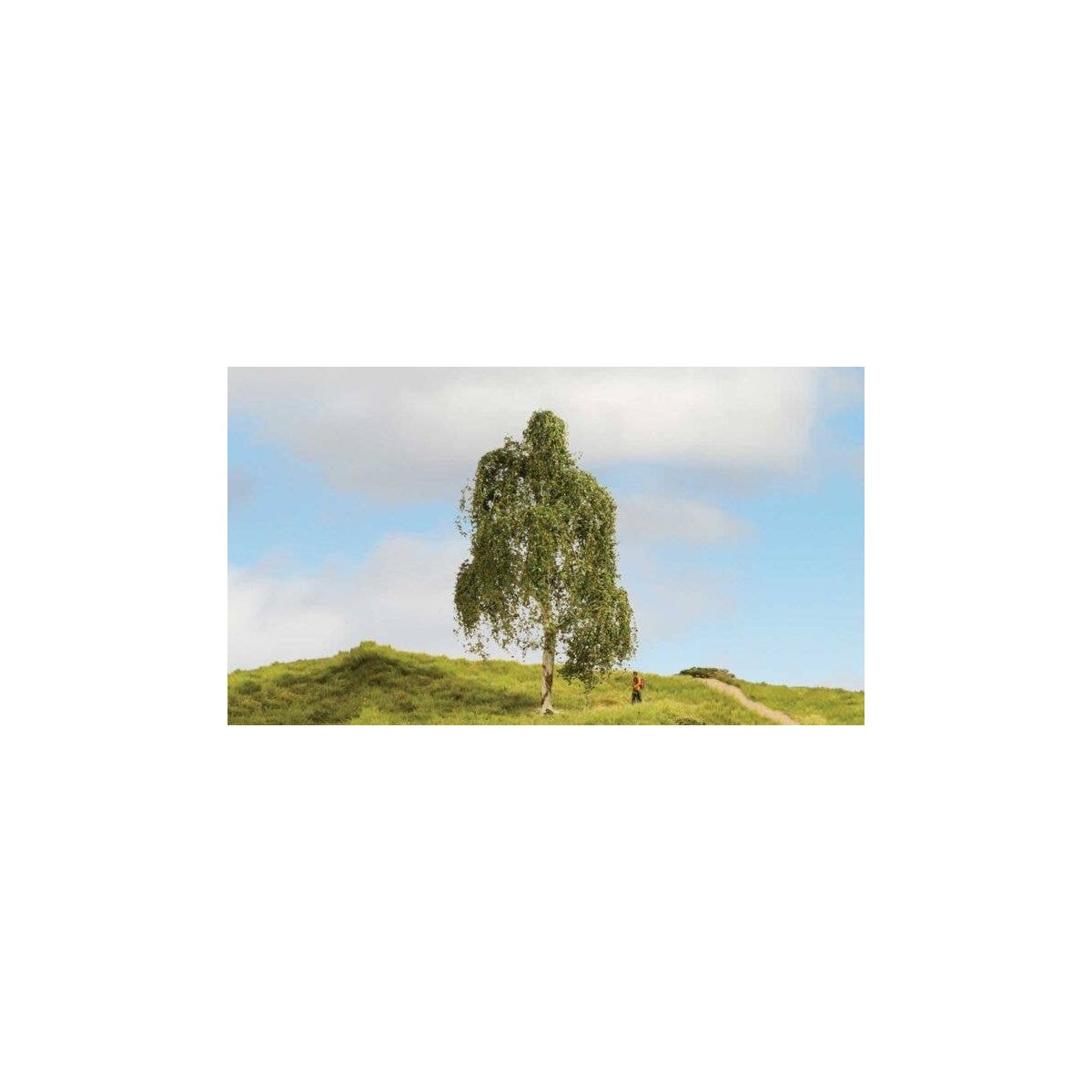 Silver Birch Tree - Master -- 7-1/16′ 18cm Tall, ALL, Noch Gmbh & Co 20120