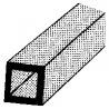 ABS Square Tubing - 15` 38.1cm Length -- 1/8 x 1/8` .3 x .3cm pkg(7), All Scales, Plastruct Inc 90201