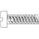 Hob-Bits(R) 00-90 Fillister Head Screws - Brass, pkg(5) -- 1/8′ Long, All Scales, Woodland Scenics 821