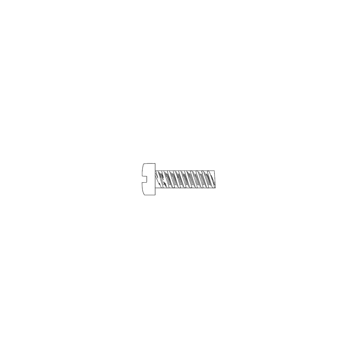 Hob-Bits(R) 00-90 Fillister Head Screws - Brass, pkg(5) -- 1/8′ Long, All Scales, Woodland Scenics 821