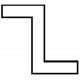 Styrene Structural Shapes - Zees -- 1/16 x 10′ Long pkg(10), All Scales, Plastruct Inc 90591