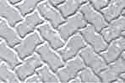 Patterned Plastic Sheet 2-Pack -- Interlocking Paving 7-1/2 x 12′ 19.1 x 30.5cm, HO, JTT Miniature Tree 97430