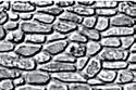 Patterned Plastic Sheet 2-Pack -- Field Stone 7-1/2 x 12′ 19.1 x 30.5cm, HO, JTT Miniature Tree 97442