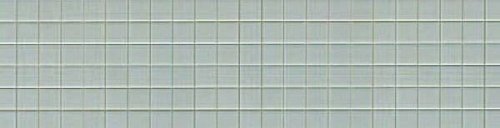 Square Tile Wall or Flooring -- Gray 3-3/4 x 3-3/4′ 9.5 x 9.5cm pkg(3), HO, Preiser Kg 19602