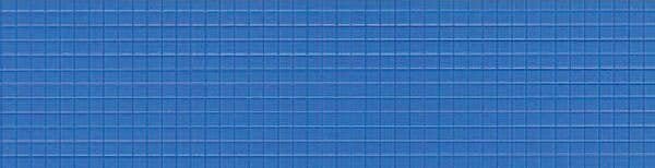 Small Square Tile Wall -- Blue 3-3/4 x 3-3/4′ 9.5 x 9.5cm pkg(3), HO, Preiser Kg 19619