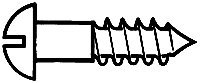 Brass or Brass-Plated Wood Screws pkg(24) -- 1 1/2 x .073′ 1.27 x .19cm, All Scales, Walthers Tools & Screws 1197