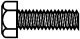 2-56 Brass Hex Head Machine Screws -- 1/4 x .086′ .64 x .22cm pkg(12), All Scales, Walthers Tools & Screws 1153