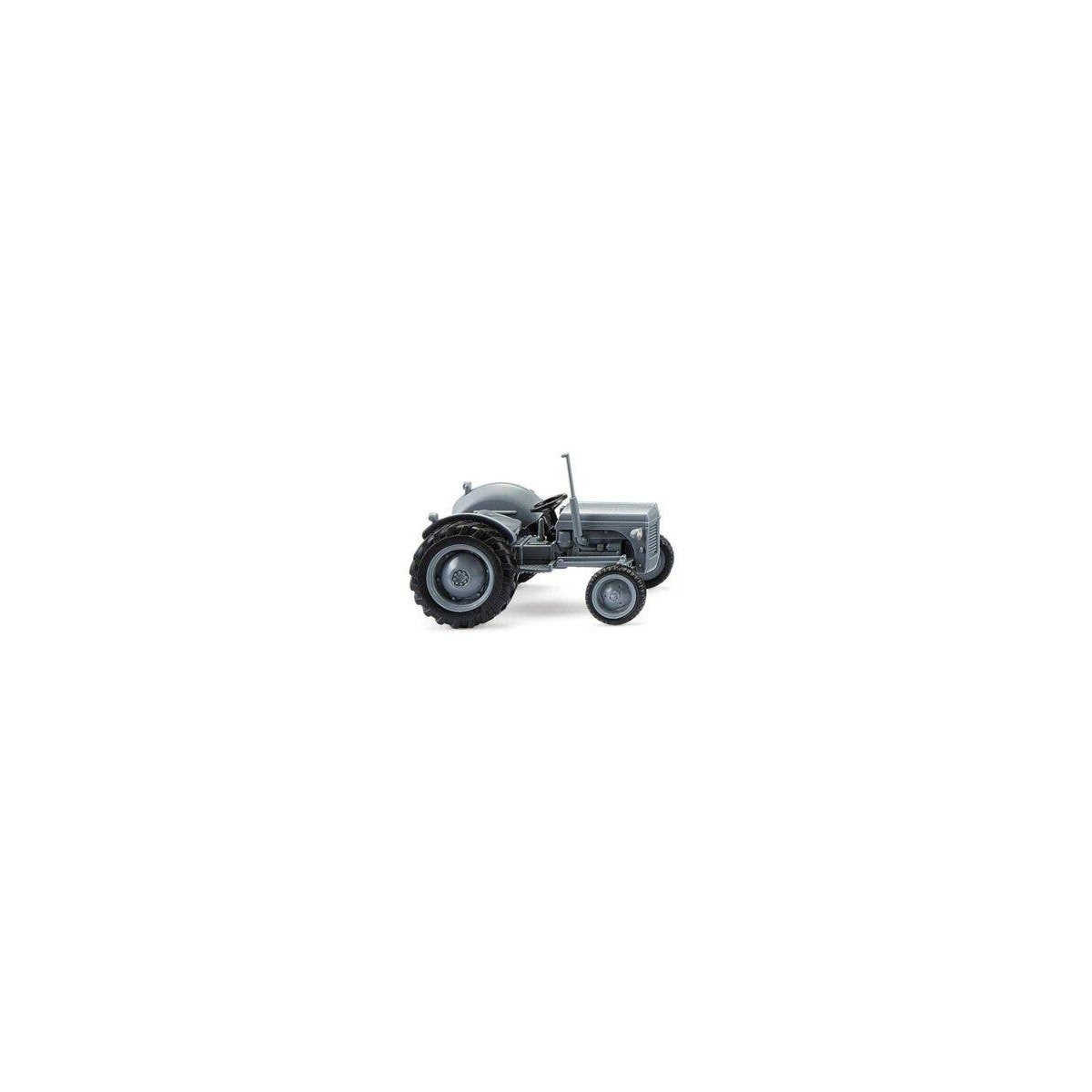 Ferguson TE Farm Tractor - Assembled -- Gray, HO, Wiking 89206