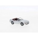 1991 Porsche 968 Convertible - Assembled -- Silver, HO, Brekina Automodelle PCX870181