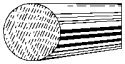 Round Moulding -- 3/64 x 24′ .12 x 60.96cm, All Scales, Northeastern Scale Lumber 485