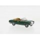 1971 Rolls Royce Corniche Convertible - Assembled -- Top Down (green), HO, Brekina Automodelle PCX870512